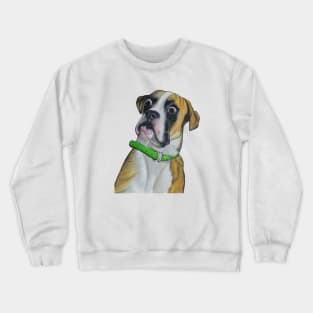 Basset Hound Dog face Crewneck Sweatshirt